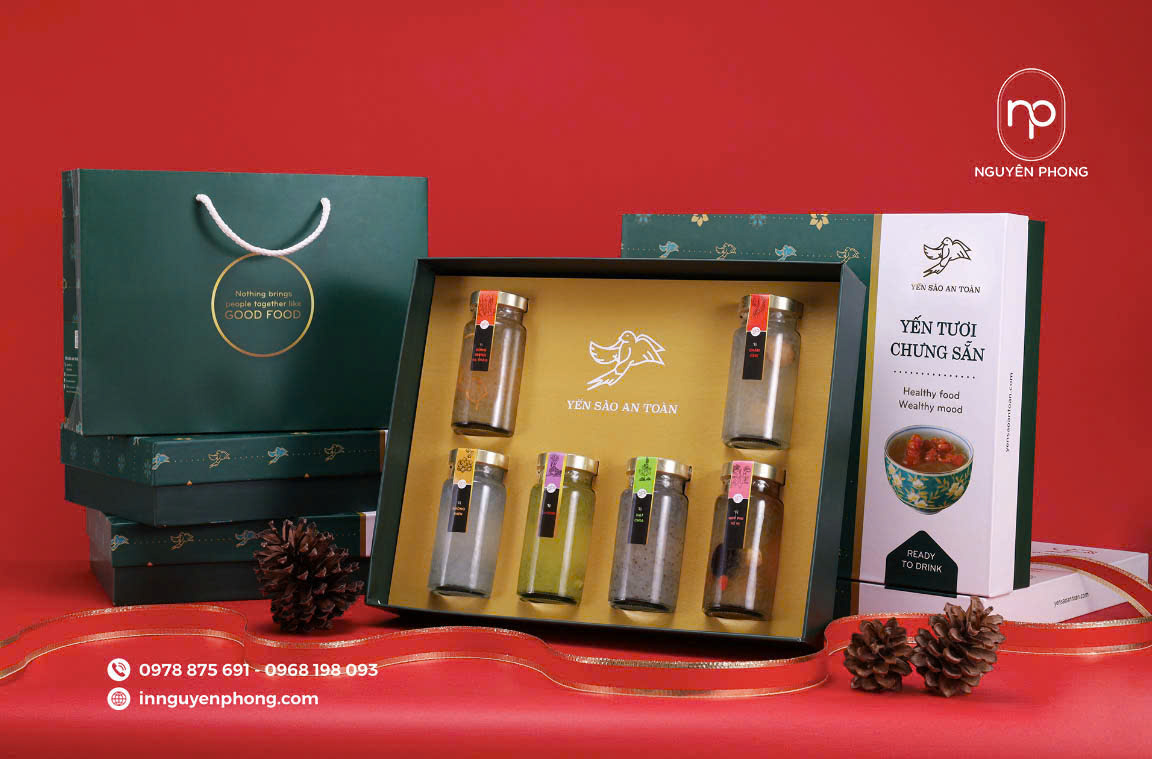 Mua hộp đựng yến ở đâu? Nâng tầm giá trị, nổi bật sản phẩm yến trên kệ hàng